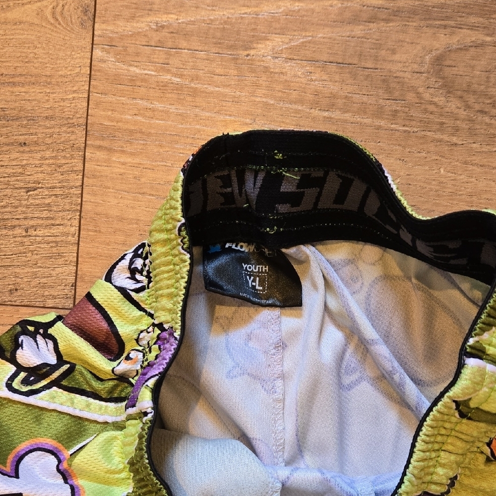Society Youth Shorts with Avocado Print - Picture 2 of 2
